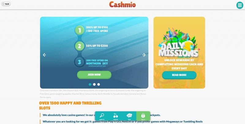 cashmio casino avis
