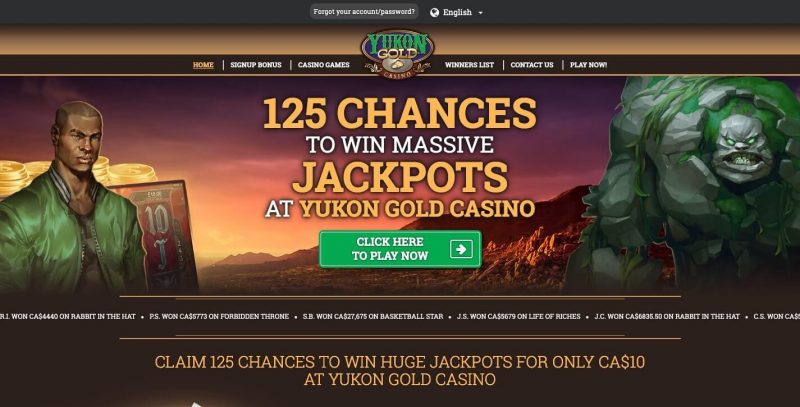 yukongold casino avis