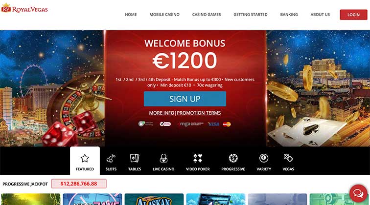 Avis Royal Vegas Casino
