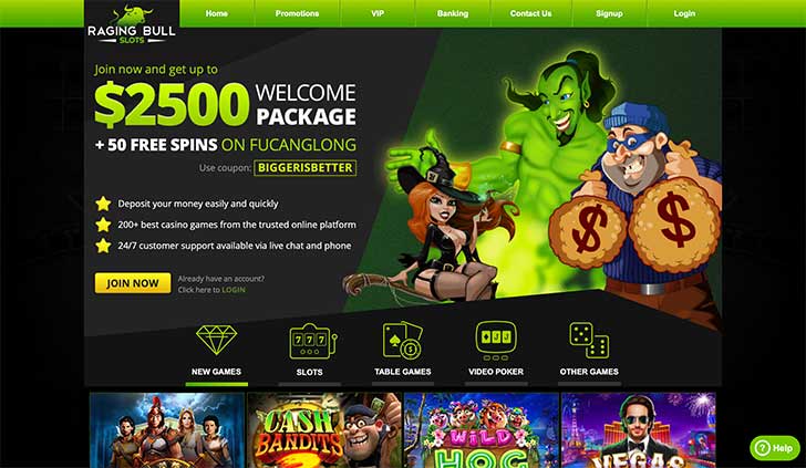 Avis Raging Bull Slots