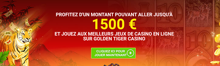 Bonus Golden Tiger Casino