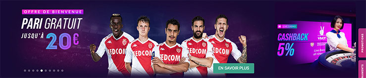 Le bonus de Vbet Casino