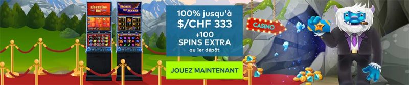 Bonus Yeti Casino