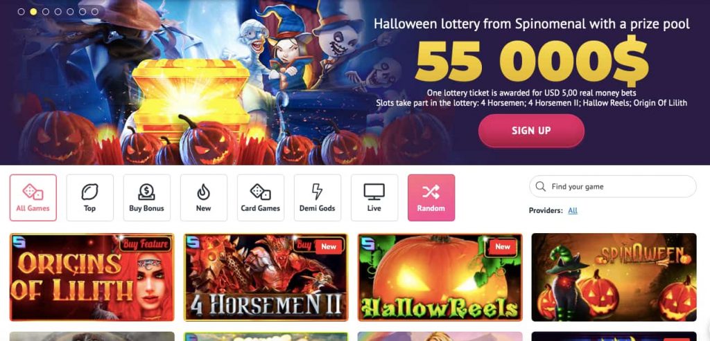 slotum casino online canada halloween