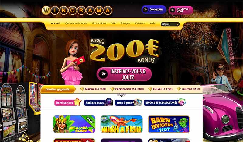 L'interface de Winorama