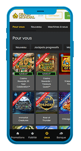 Grand Mondial Casino Mobile