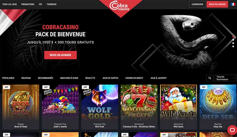 Avis Casino Cobra
